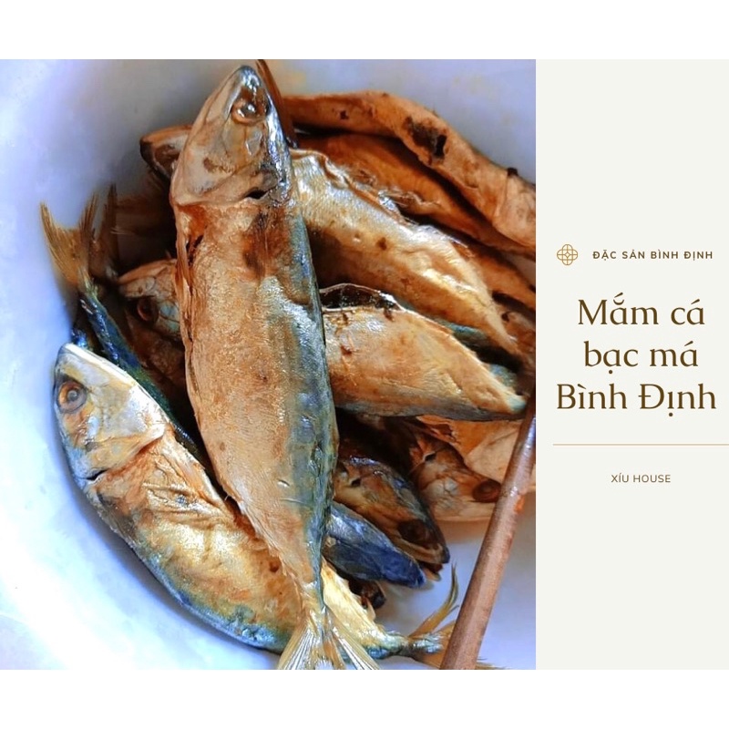1kg Mắm Cá Bạc Má Bình Định ( Nguyên Con)