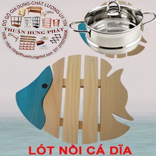 LÓT NỒI HÌNH CÁ ÔNG TIÊN-Dùng lót nồi, xoang, chảo