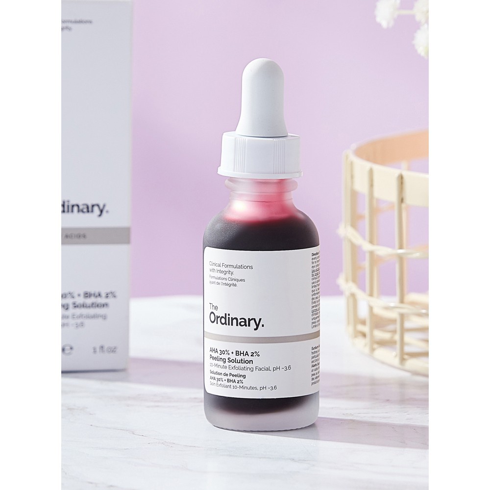 Tẩy da chết hóa học Serum The Ordinary – AHA 30% + BHA 2% Peeling Solution