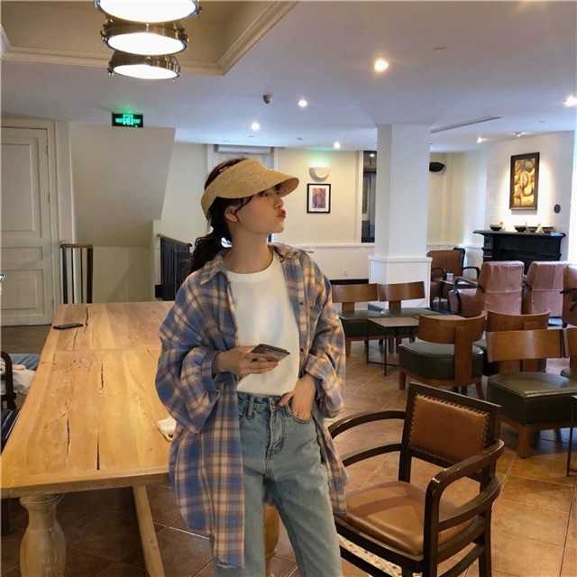 ÁO SƠ MI KẺ QC MS12