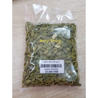 Hạt bí xanh bóc vỏ 100g