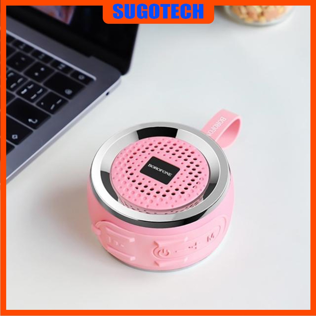 Loa bluetooth mini Borofone BR2 chính hãng, loa không dây âm thanh hay pin cực trâu