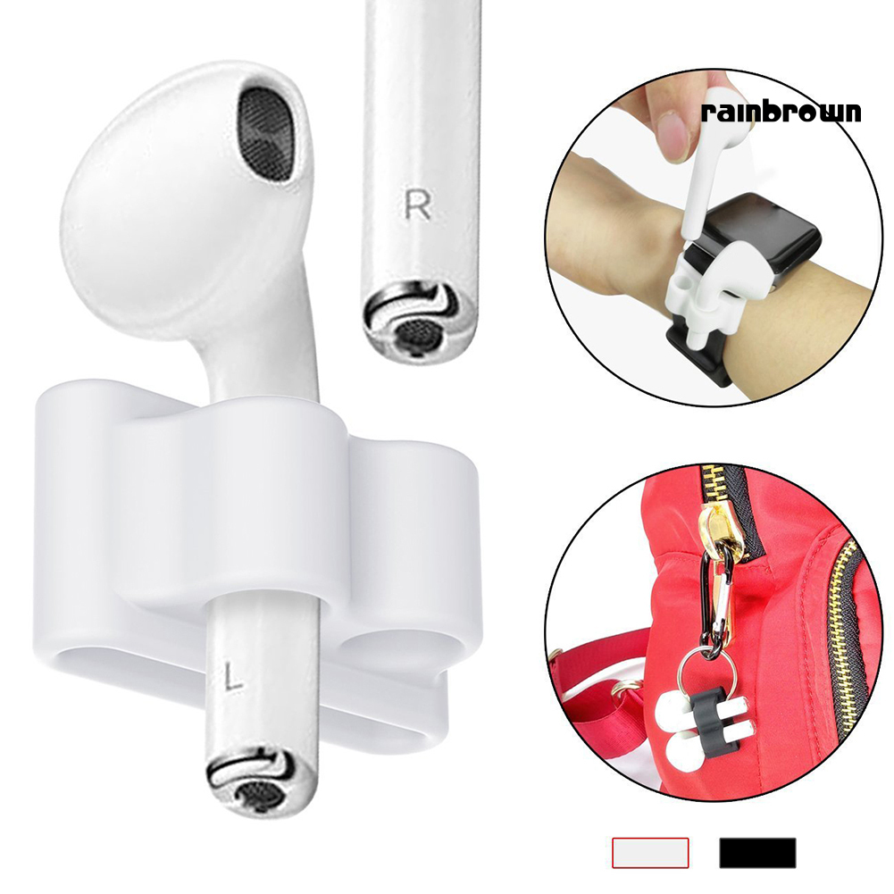 Vỏ Đựng Bảo Vệ Hộp Sạc Tai Nghe Airpods 1 / 2 Bằng Silicone