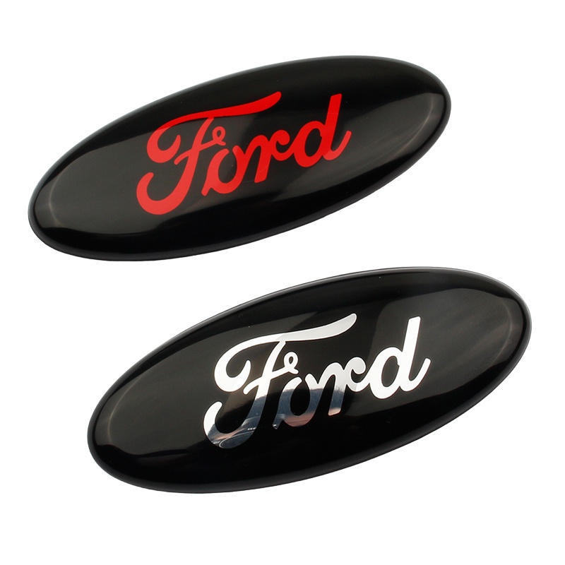 1 ❤ Logo FORD 07-13 Mondeo Bằng Hợp Kim Nhôm Gắn Trước Và Sau Xe Hơi FORD