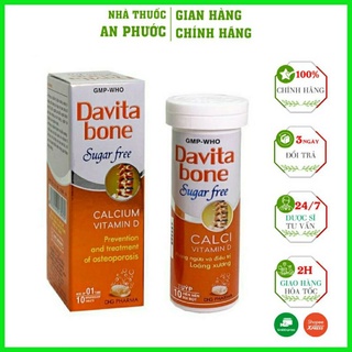 Viên sủi davita bone ⚡cam kết chính hãng ⚡giúp xương chắc khỏe⚡