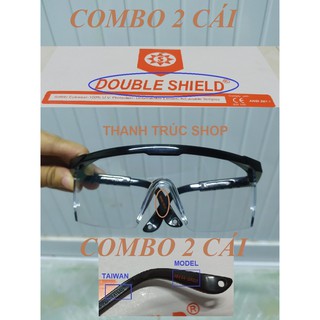 Kính Double Shield  9844A dùng bảo hộ chống bụi mưa gió đi đường... - Có Quà Tặng(Xem Chi Tiết)