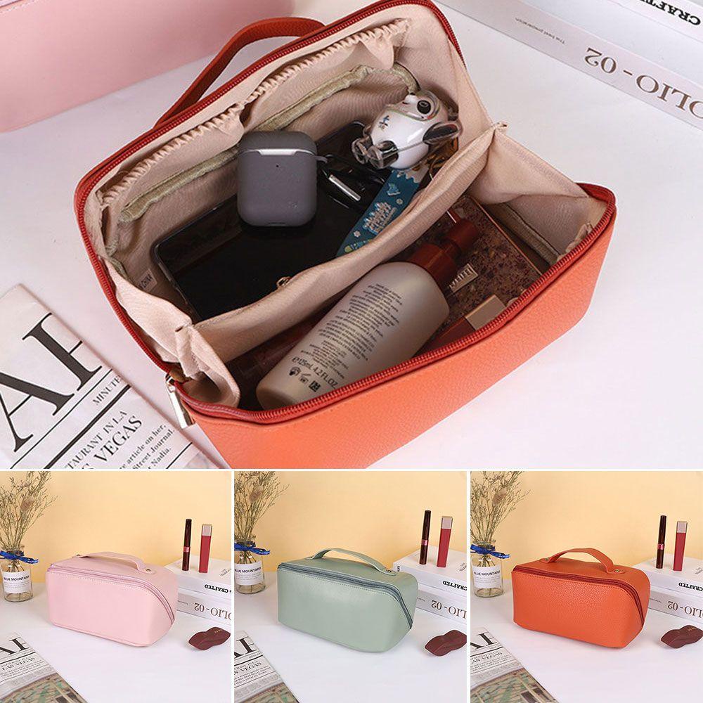 Túi Đựng Mỹ Phẩm Cỡ Lớn Chống Thấm Nước Có Khóa Kéo Đa Năng Tiện Dụng