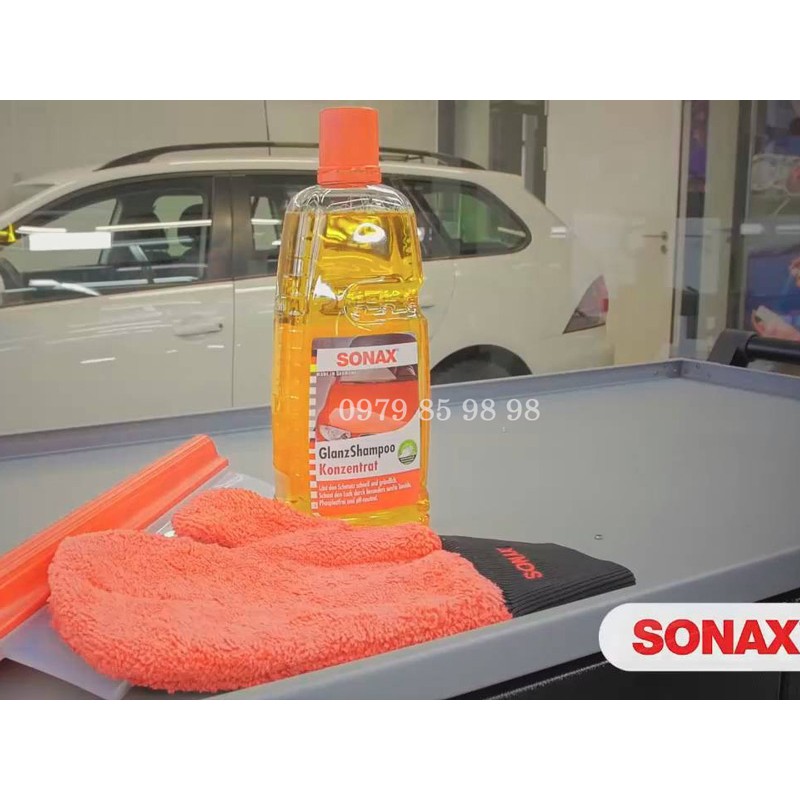 Nước rửa xe ô tô xe máy cao cấp SONAX Gloss shampoo 314300 - 313341