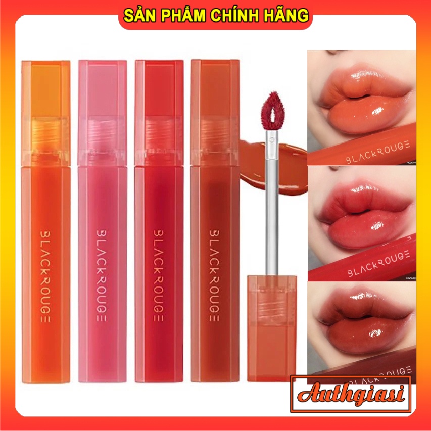 Son kem bóng Black Rouge Half N Half Water Glow Tint lâu trôi có màu