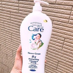 Sữa Tắm Dê White Care 9X Sáng Mịn Hơn Thơm Lâu Hơn 1200ml