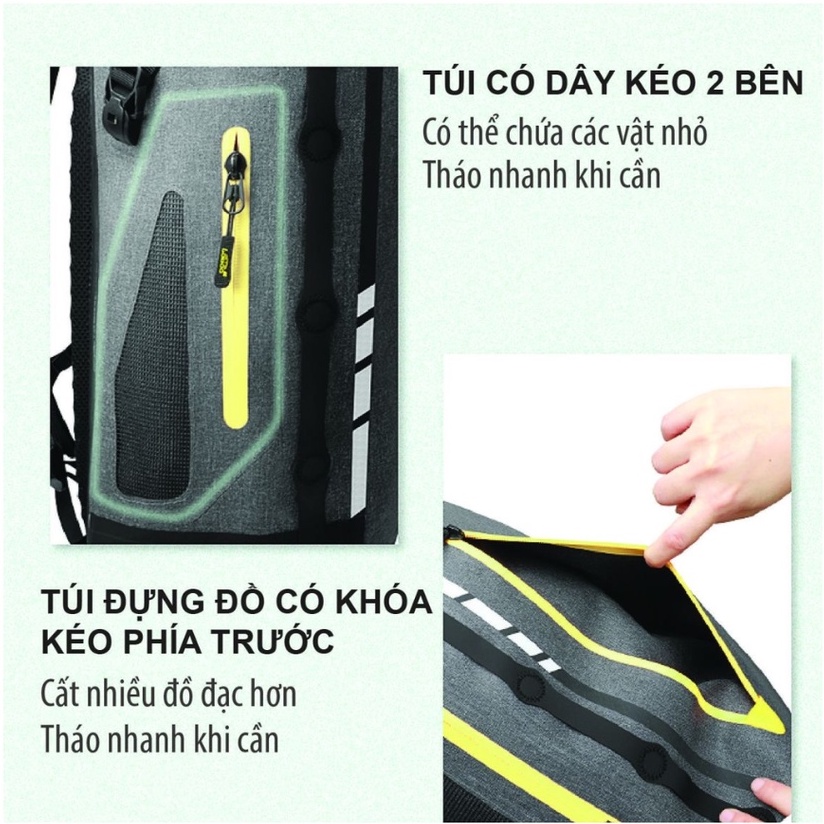 Balo chống nước LOBOO - Home Motorcycle Workshop