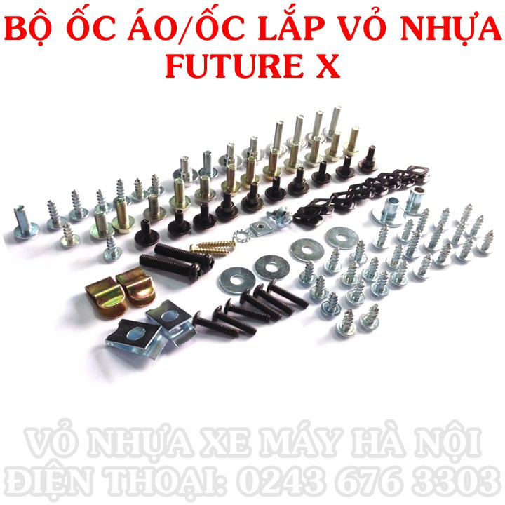 Bộ ốc áo lắp vỏ Future X
