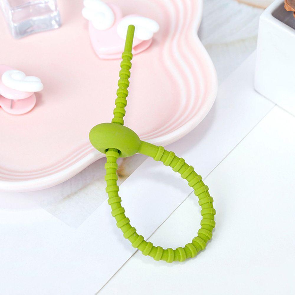 Phụ Kiện Quấn Dây Cáp Điện Thoại|Dây Quấn Dây Cáp Sạc / Tai Nghe Để Bàn Bằng Silicone