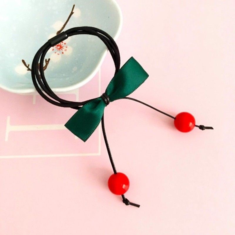dây buộc tóc đính nơ