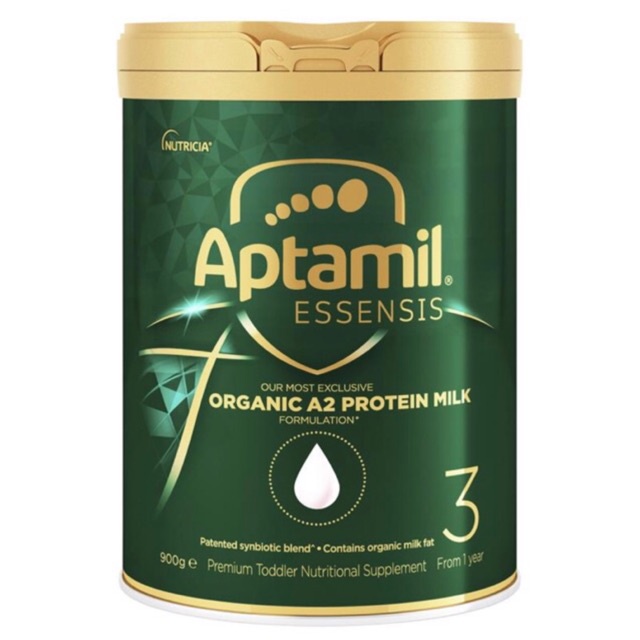 Sữa Aptamil Essensis Organic A2 Protein Milk ÚC 900g
