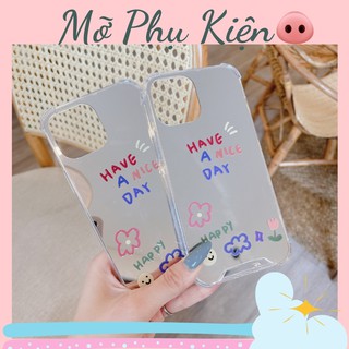 Ốp lưng điện thoại iphone gương xinh cho 12promax/12/11/11promax/x/xsmax/6/6plus/7plus/8plus