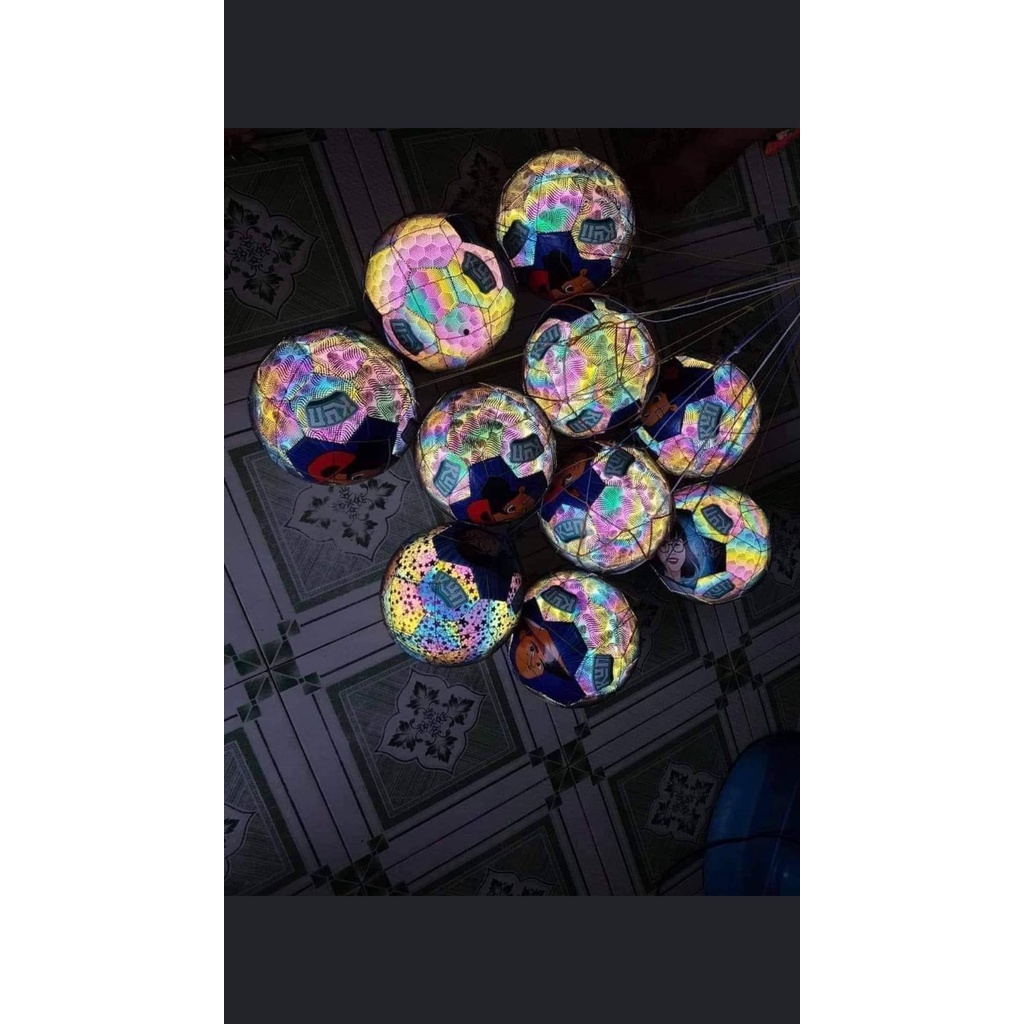 Bóng phản quang Kun, hàng khuyến mại sữa kun.Tặng đầu kim và giỏ treo bóng_KUN