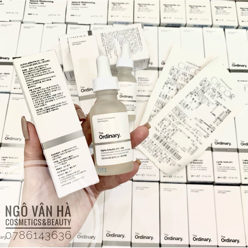 [THE ORDINARY] Tinh chất trắng da mờ thâm The Ordinary Alpha Arbutin 2% + HA 30ml