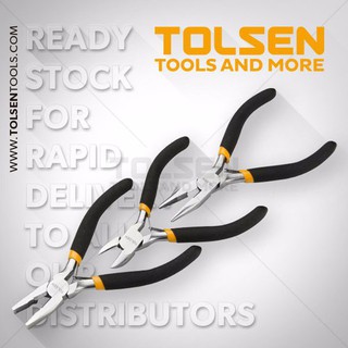 Bộ 3 kềm mini tolsen 10038 - chất lượng châu âu - ts10038