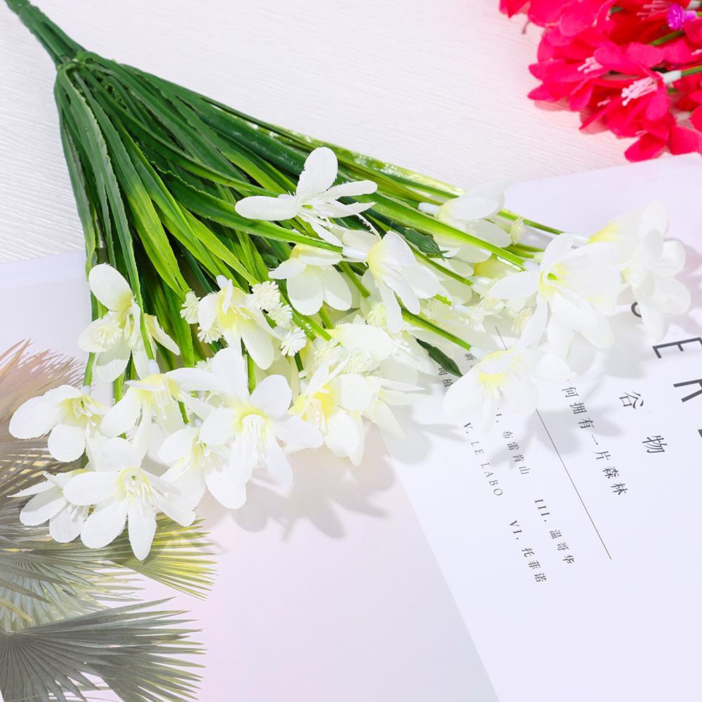 KUNHEV Hoa Mẫu Đơn Giả 7 Nhánh Bằng Lụa Trang Trí Nhà Cửa Mới