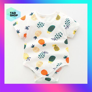 Body cotton cho bé trai/gái (Áo liền quần ngắn tay - Bodysuit)
