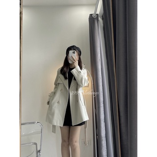 Áo khoác măng tô dáng lửng 820
