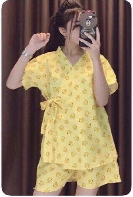 Bộ ngủ kimono ngắn siêu hot�❤️❤️ | BigBuy360 - bigbuy360.vn