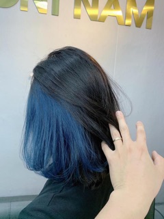[Hot] THUỐC NHUỘM TÓC MÀU XANH ĐEN ( TẶNG KÈM TRỢ NHUỘM+GĂNG TAY)
