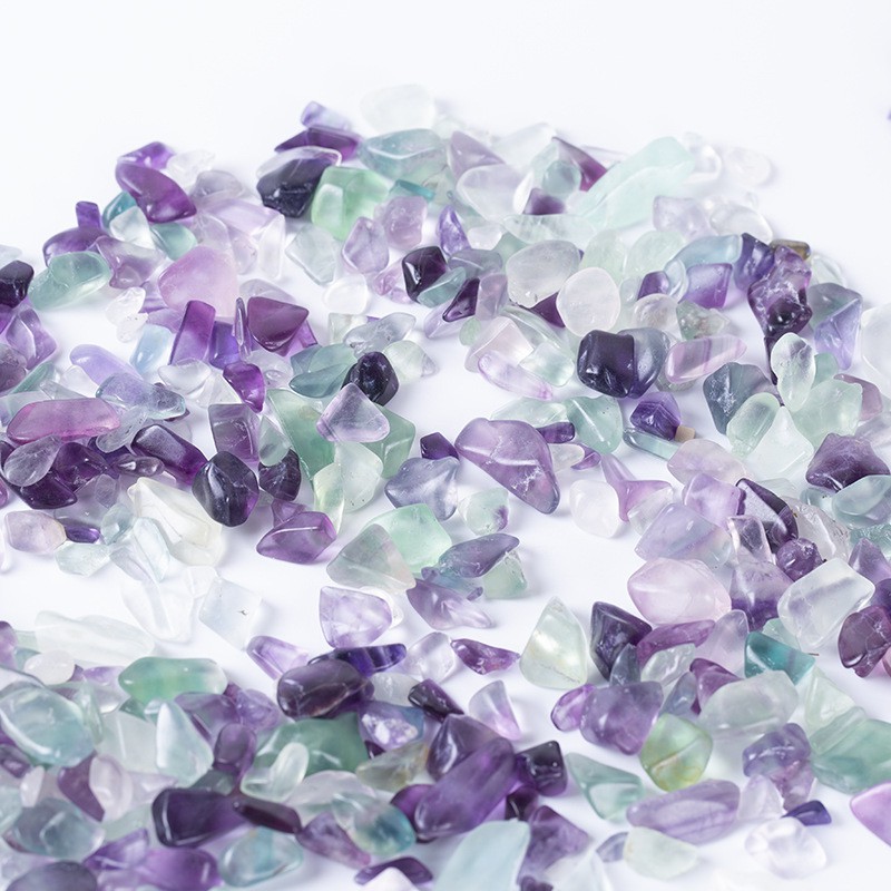 Đá vụn thanh tẩy Color fluorite