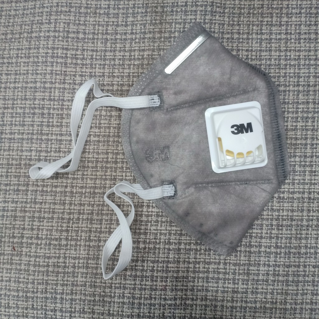 khẩu trang chống bụi 3M 9542V, tiêu chuẩn KN95., lọc bụi mịn