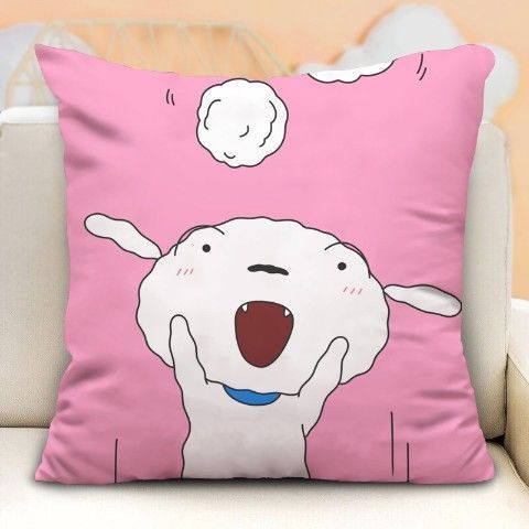 Gối Vuông Tùy Chỉnh In Hình Shin-Chan Hoạt Hình Sáng Tạo Dễ Thương