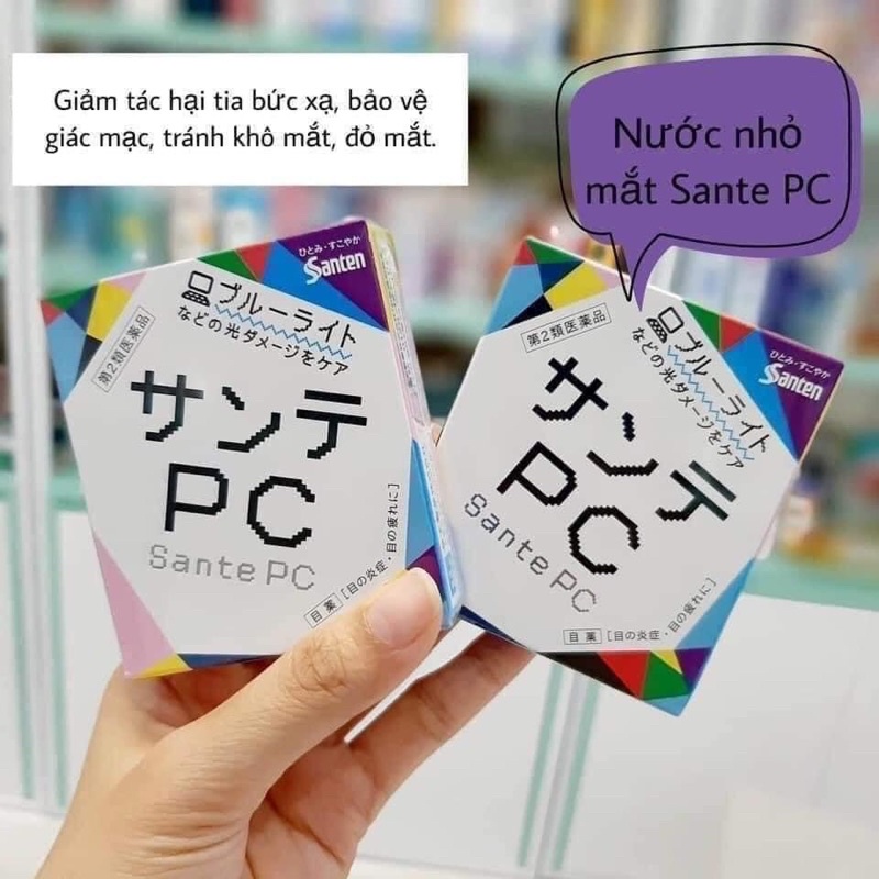 [Hàng _Nhật] N.h.ỏ M.ắ.t PC Nhật Bản 15ml - Chống Ánh Sáng Xanh, hay dùng máy tính điện  thoại    [Chuẩn_Nhật]