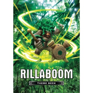 [BÀI IN] Bộ 60 Thẻ bài Rillaboom - Pokémon Theme Deck 2020