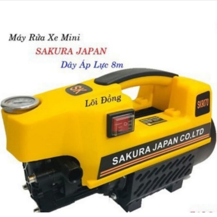 máy rửa xe áp lực cao