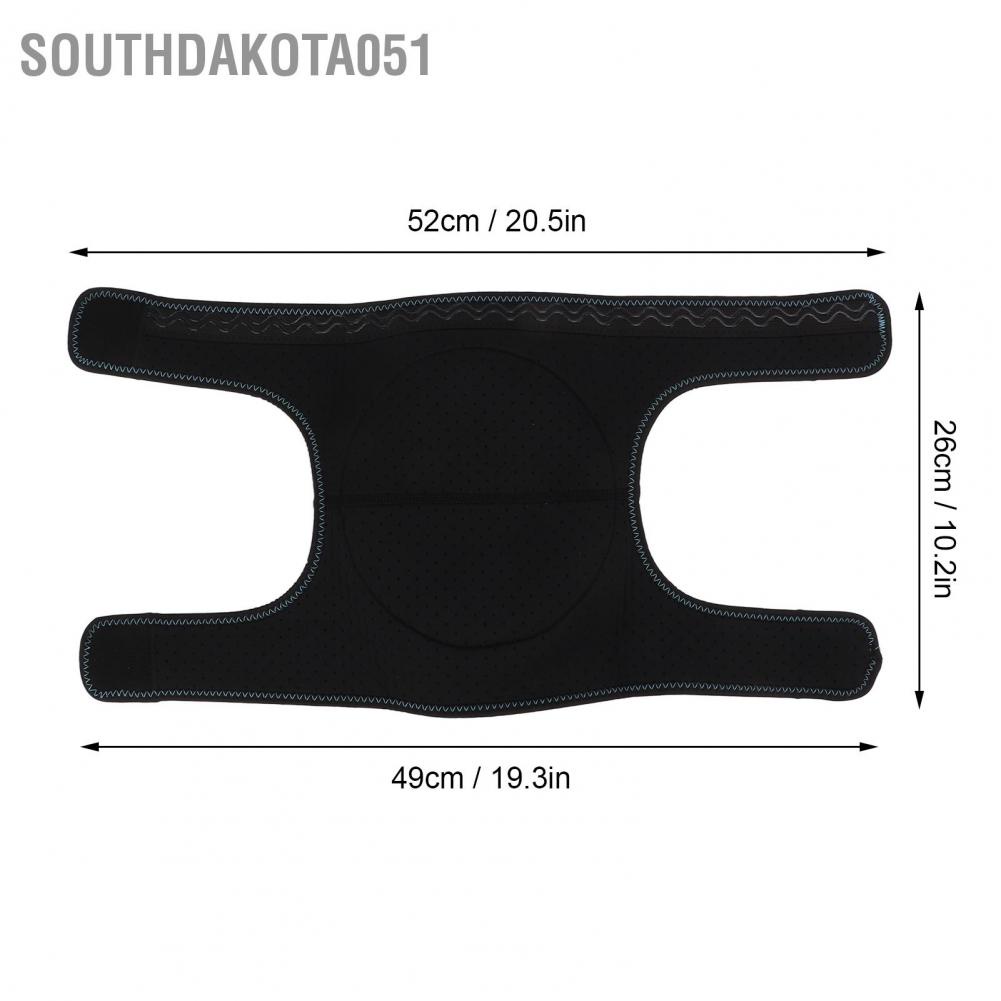 Southdakota051 Miếng đệm đầu gối dày dặn ngăn ngừa trượt bằng bọt biển bảo vệ thoáng khí cho phụ nữ và nam giới