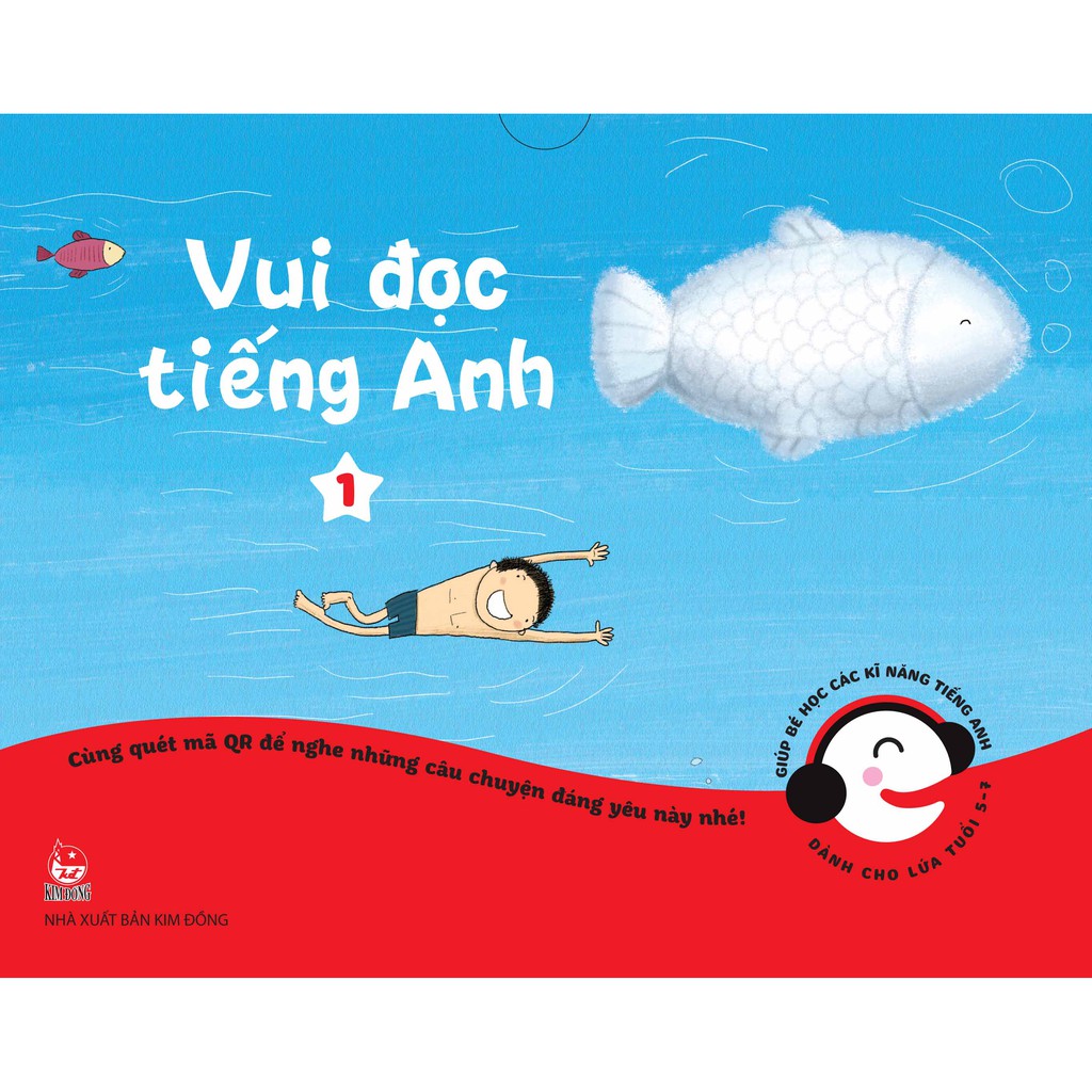 Sách - Vui Đọc Tiếng Anh - Giúp Bé Học Các Kĩ Năng Tiếng Anh - Dành cho lứa tuổi 5-7 (Boxset 10 Cuốn)