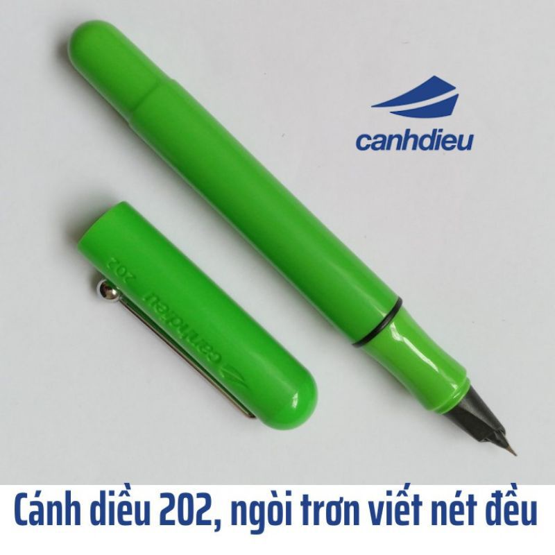 Bút Máy Cánh Diều 202 Ngòi Êm Trơn, Thanh Đậm Luyện Viết Chữ Đẹp