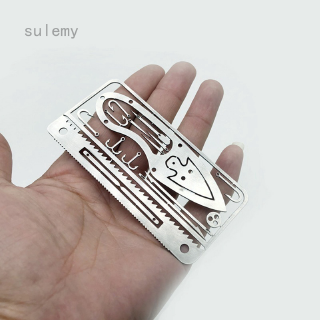 Thẻ sinh tồn đa năng bỏ túi bằng thép không gỉ