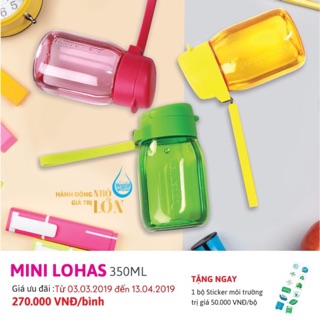 BÌNH NƯỚC MINI LOHAS - 350ML
