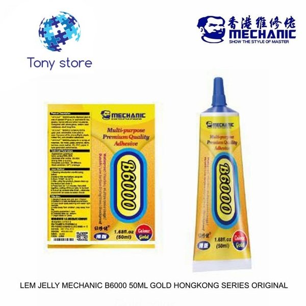 Keo Dán Màu Vàng 50ml B6000 Chất Lượng Cao