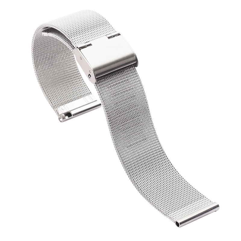 Dây Đeo Thay Thế Chất Liệu Thép Không Gỉ Thời Trang Cho Đồng Hồ Thông Minh 0.4 16/8/20/22mm