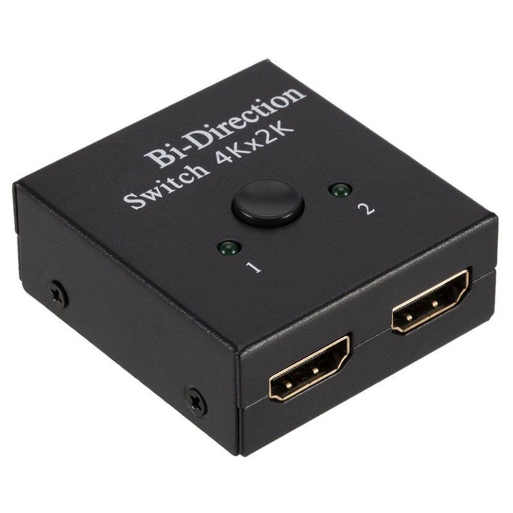 HDMI Switch 2 in 1 out HDMI Splitter 1x2/2x1 Adapter out Converter for TV Box 1 Input 2 Output HUB Repeater Amplifier