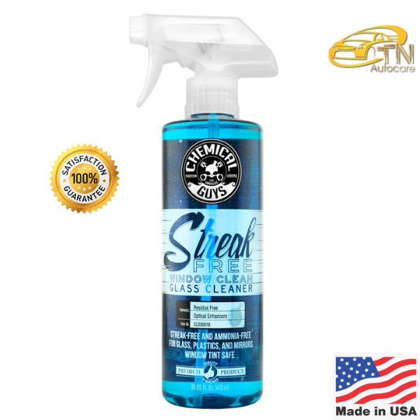 Chemical Guys STREK FREE WINDOW CLEAN GLASS CLEANER (16 oz)