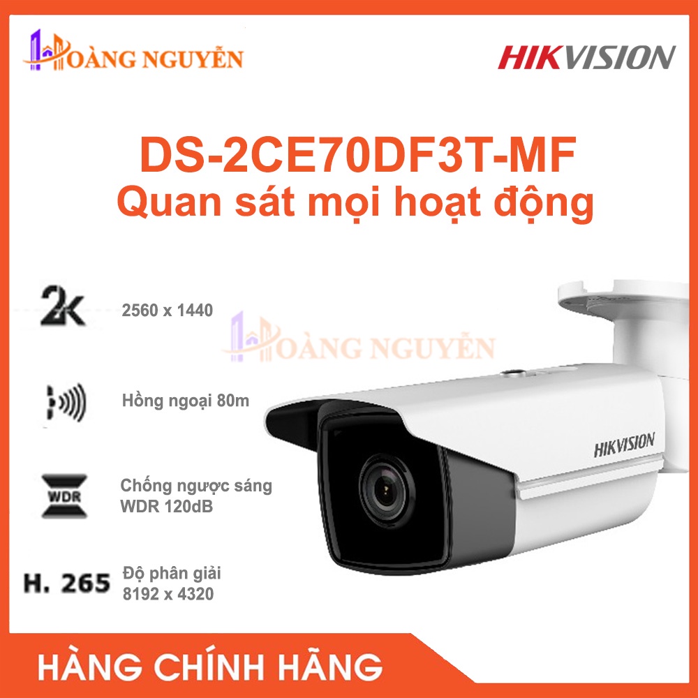 [NHÀ PHÂN PHỐI] Camera IP HIKVISION DS-2CD2T43G0-I8 4.0Megapixel