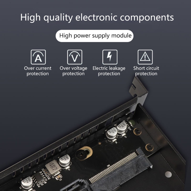 Bảng Mạch Chuyển Đổi Ổ Cứng PCIE X4 Sang U.2 SFF-8639 2.5inch Thẻ