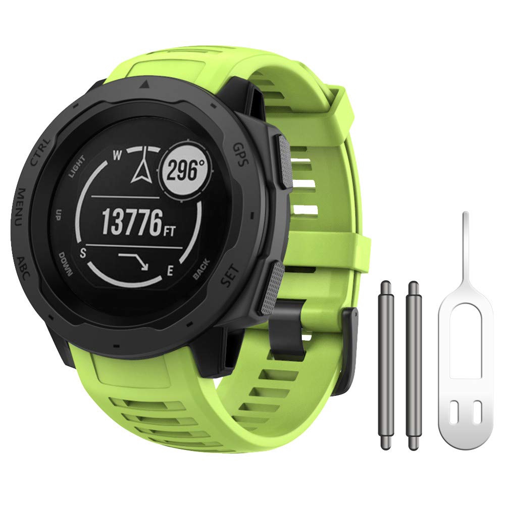 Dây đeo đồng hồ silicon Garmin Instinct New