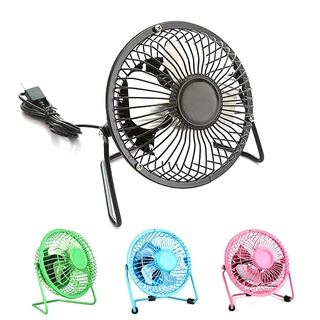 QUẠT LỒNG SẮT MINI CÓ CỔNG USB ĐỂ BÀN
