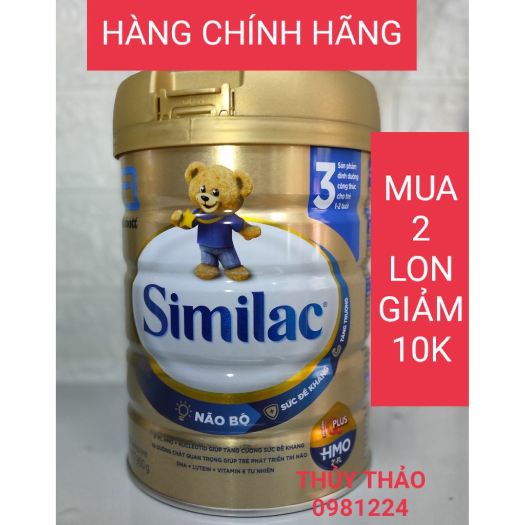 Sữa Similac số 1, số 2, Số 3, Số 4 900G