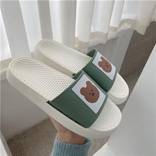 15T027 - Dép đi trong nhà in gấu dễ thương