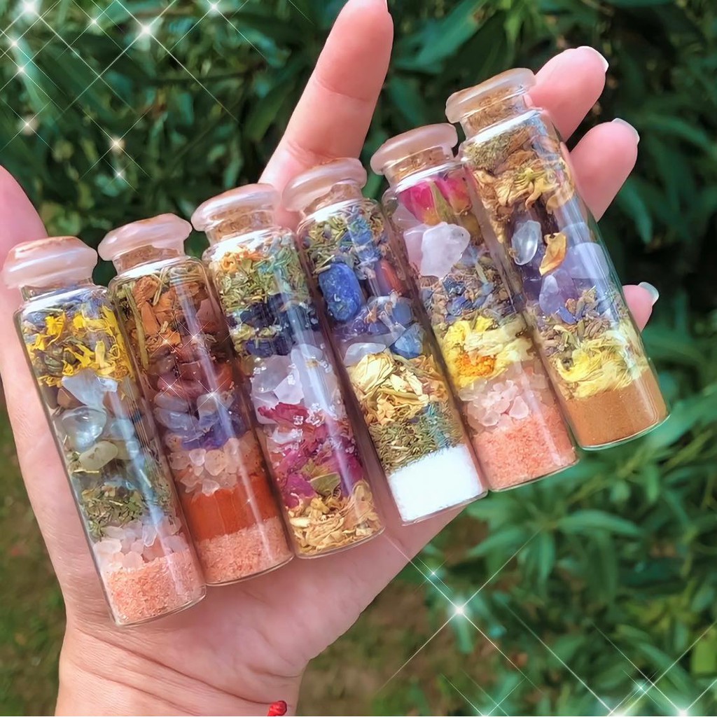 SPELL JAR - Lọ phép thuật - Lọ thủy tinh nút bần | Tarot by Ly Hỏa | BigBuy360 - bigbuy360.vn